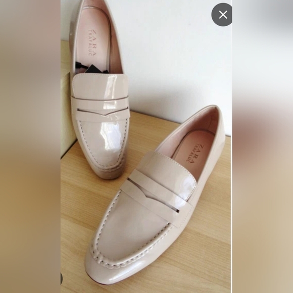 Nude Zara Loafers - Picture 6 of 7
